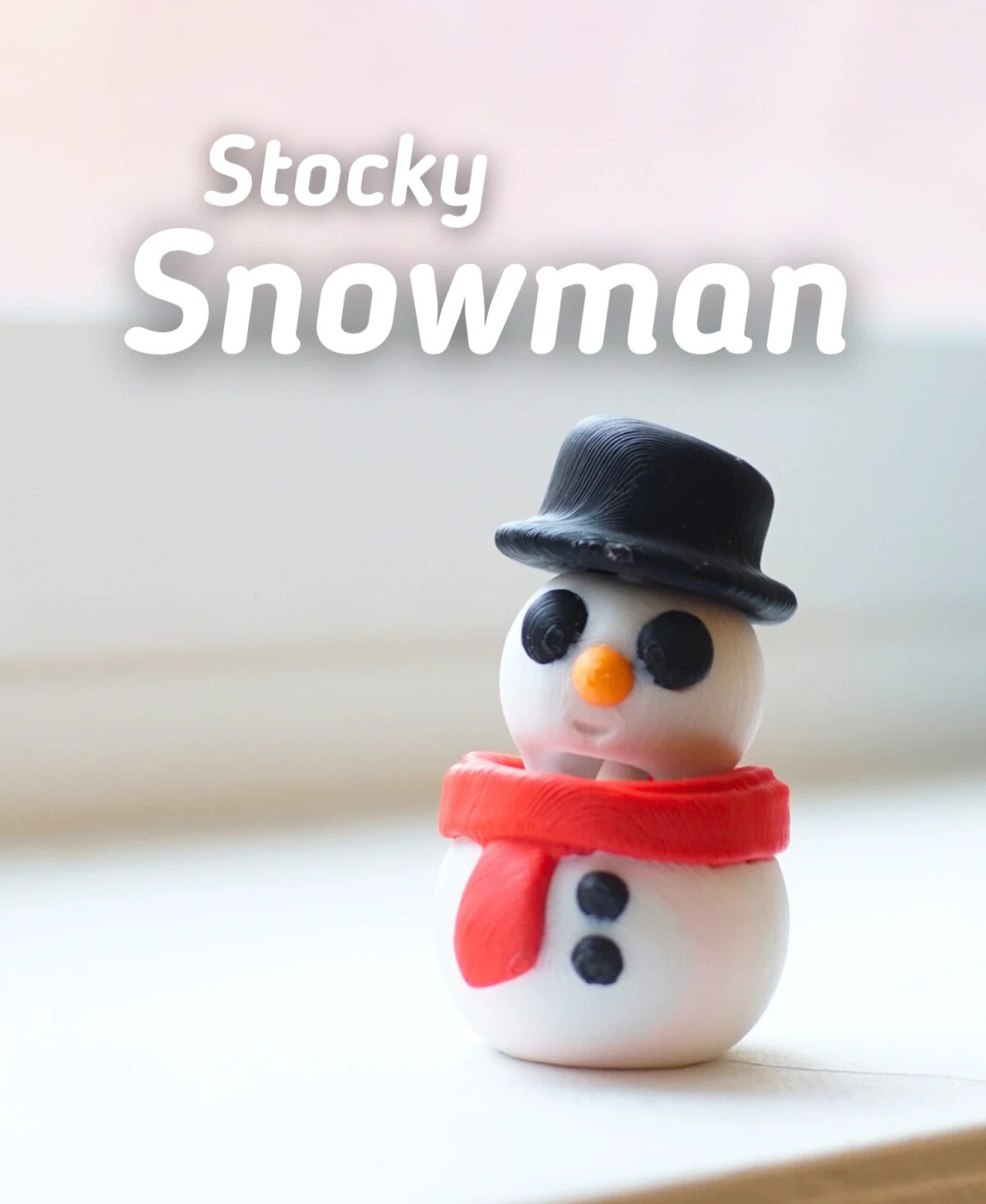 Stocky Snowman