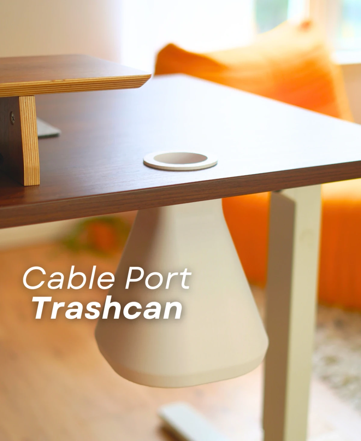 Cable Port Trashcan