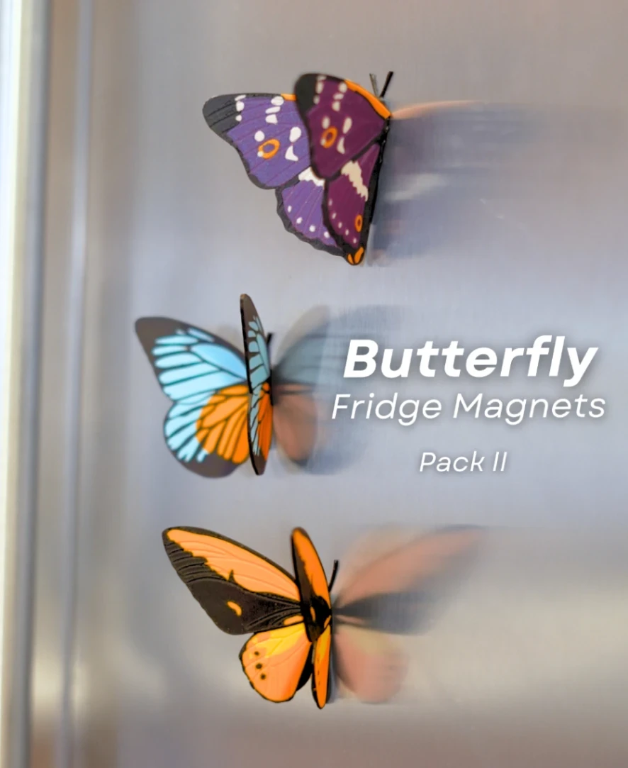 Butterfly Magnets - Pack II