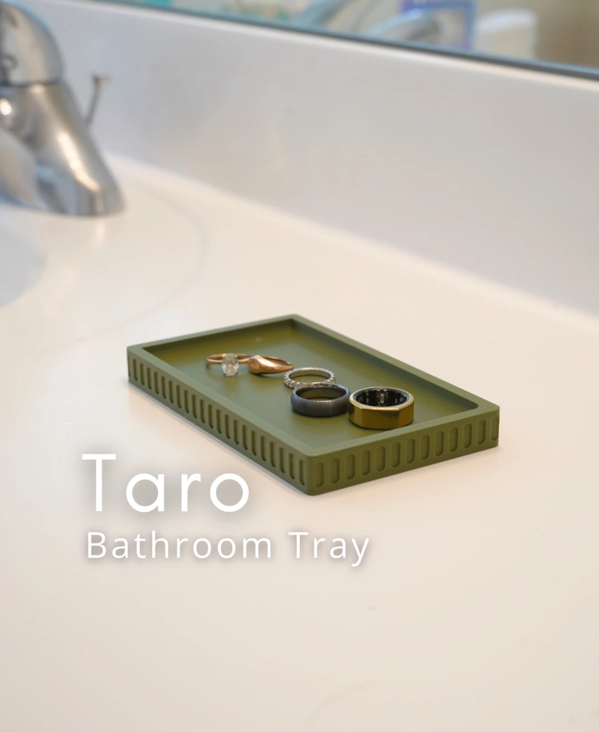 Taro Bathroom Tray