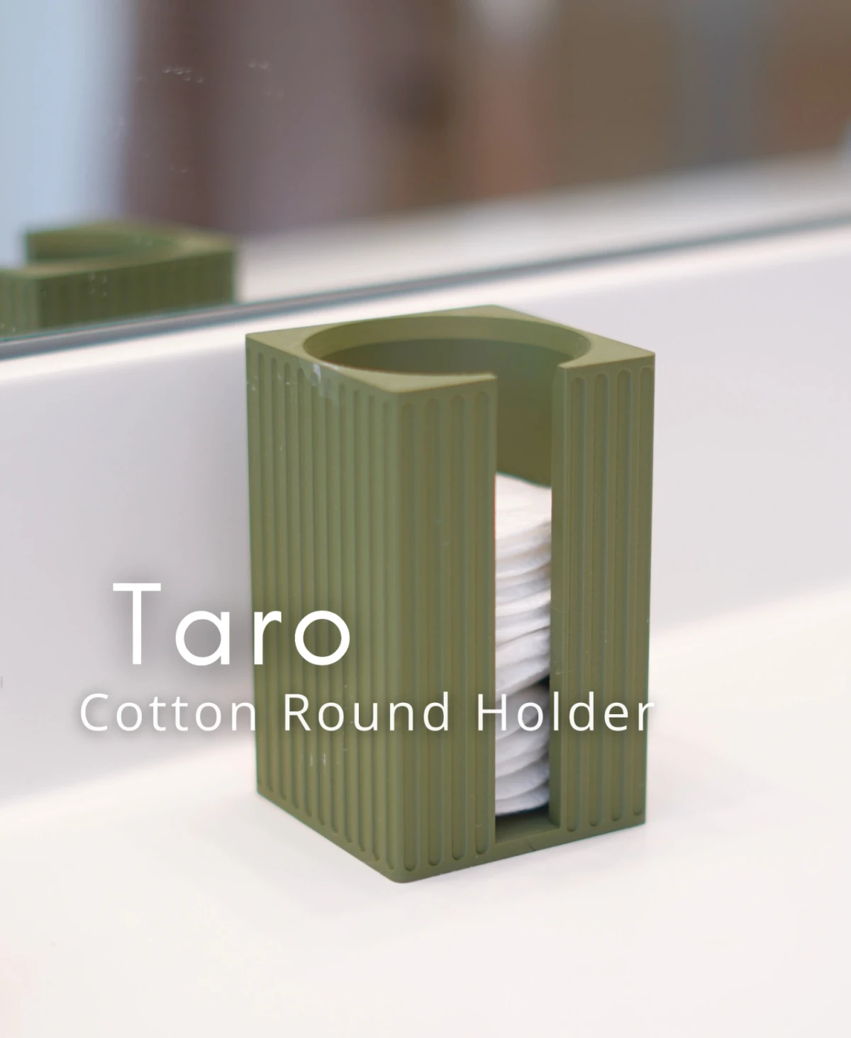 Taro Cotton Round Holder